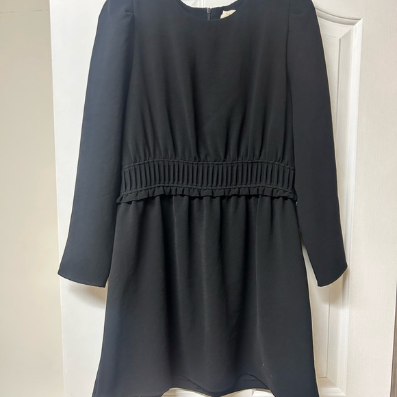 Sezane Robe Malou NWT size 42/10 Long Sleeve Mini Dress - Picture 4 of 5